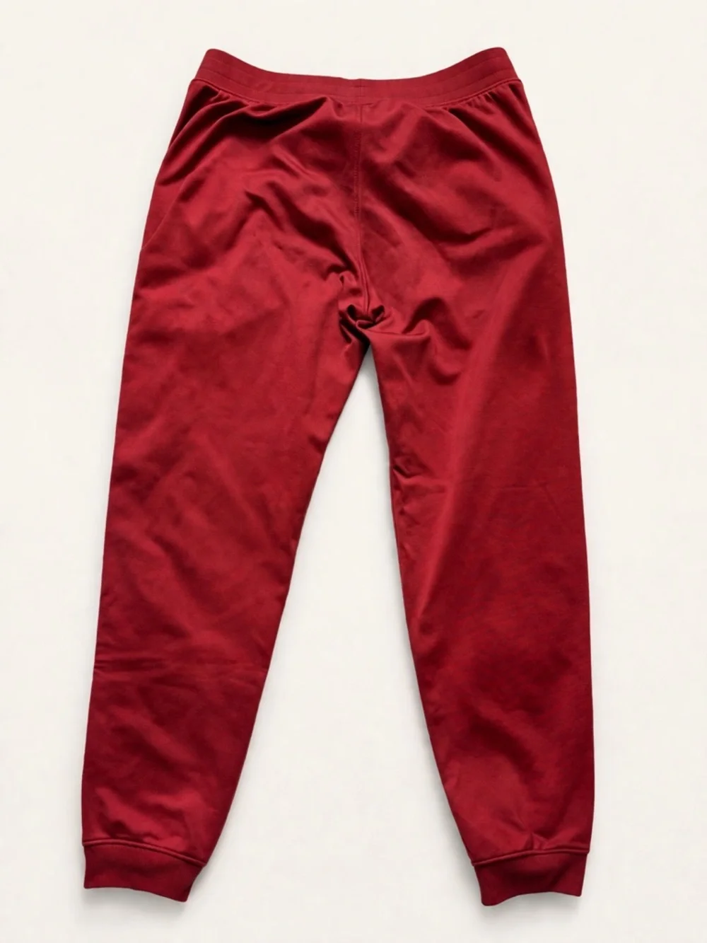 Under Armour Deep Red Joggers Youth Large YLG Athletic Sweatpants Boys Unisex